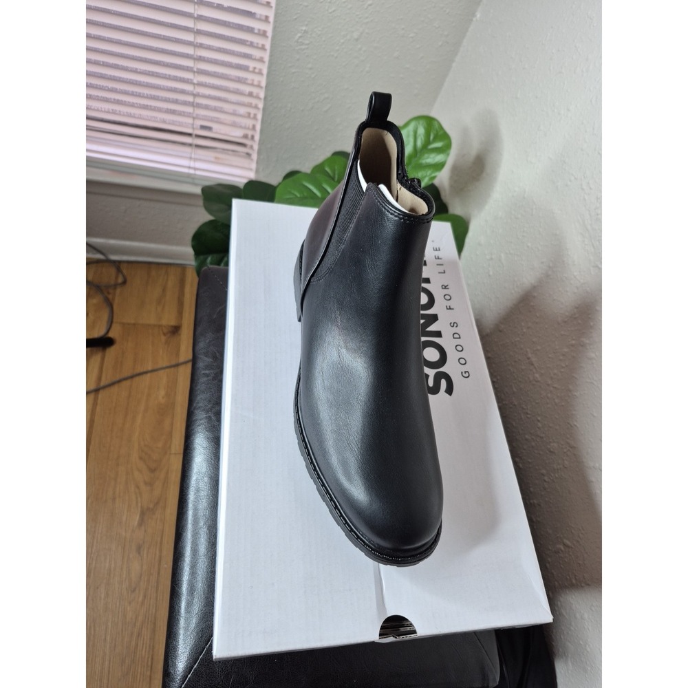 Sonoma Goods For Life Lottie Black Chelsea Boots Women's Size 8.5 - Picture 2 of 3